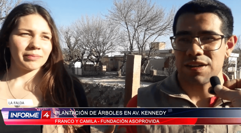 PLANTAMOS ARBOLES EN AV. KENNEDY – ARGENTINA – DIA MUNDIAL DEL ARBOL